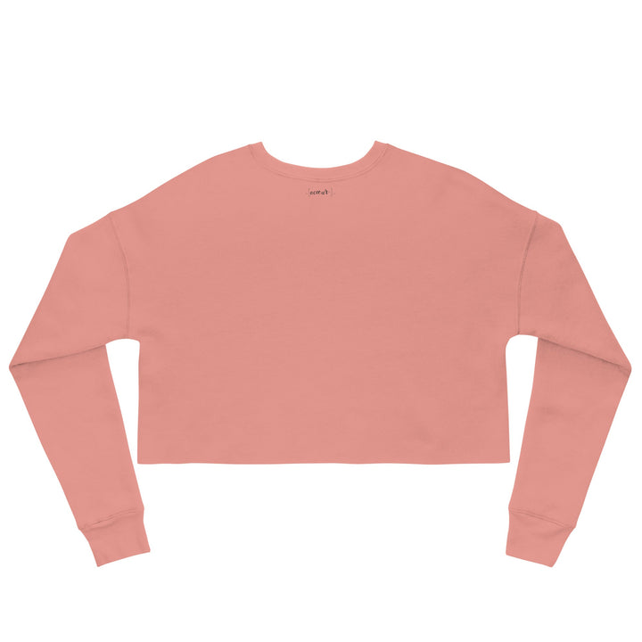 Crop top Rose O'Cœur brodé ( Sourire complice , Bonheur Simple ) - O'coeur Shop 