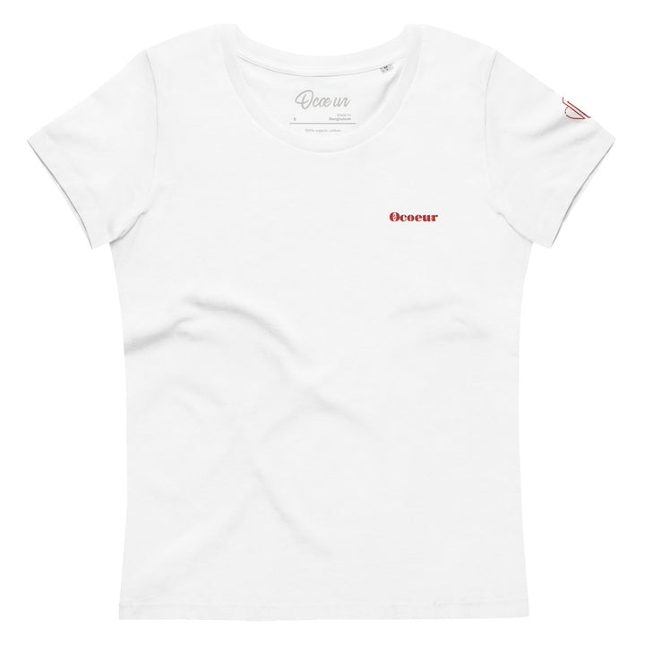 T-shirt moulant O'coeur brodé " Rouge Magie " - O'coeur ShopTee shirt