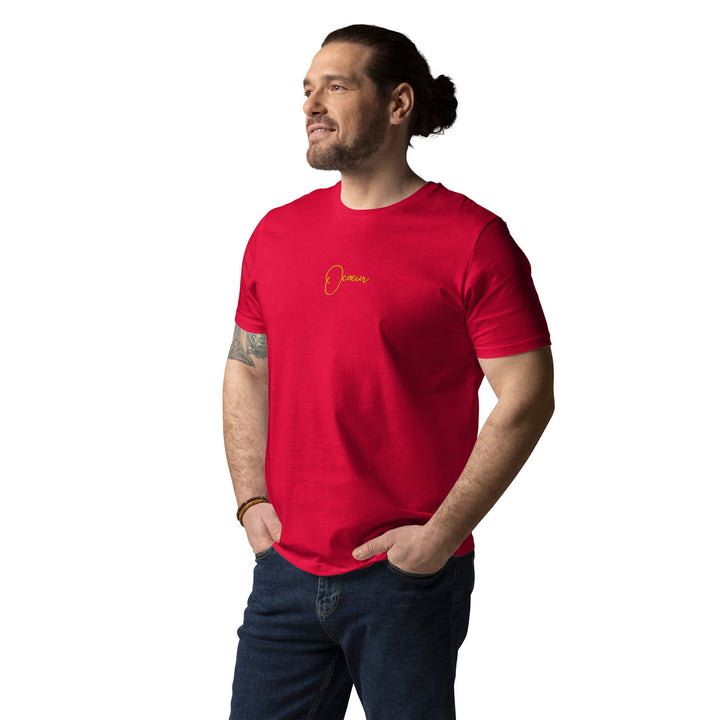 T-shirt unisexe O'coeur brodé " Golden Lion " - O'coeur ShopChemise