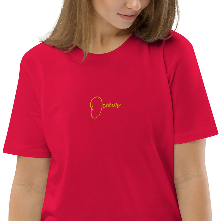 T-shirt unisexe O'coeur brodé " Golden Lion " - O'coeur ShopChemise