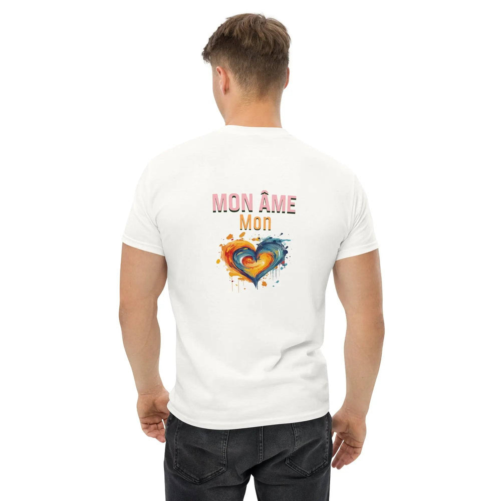 T-shirt unisexe O'coeur Brodé 'Mon Âme Mon Cœur' - O'coeur ShopTee shirt