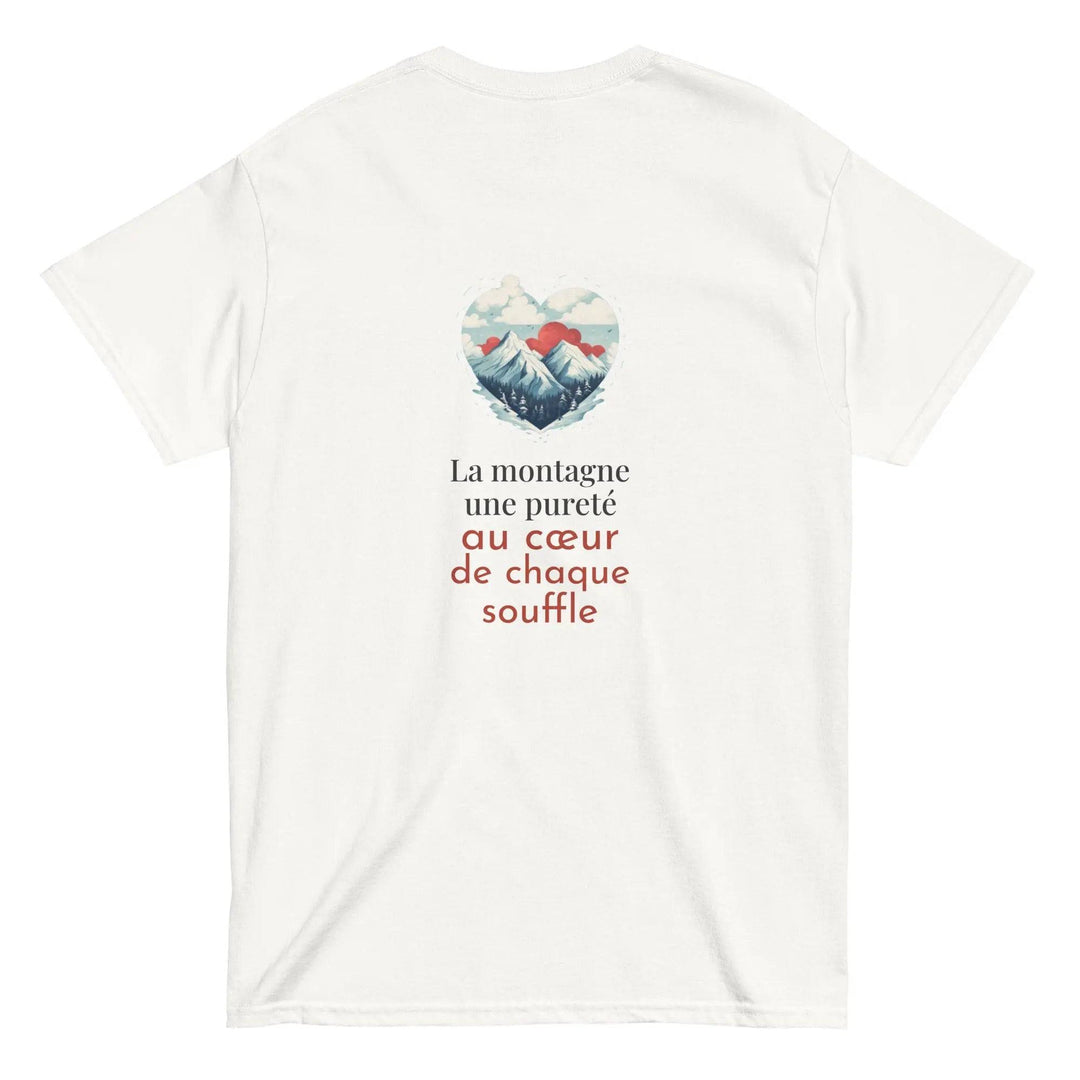 T-shirt unisexe O'coeur Brodé " O'coeur de la Montagne" - O'coeur ShopTee shirt