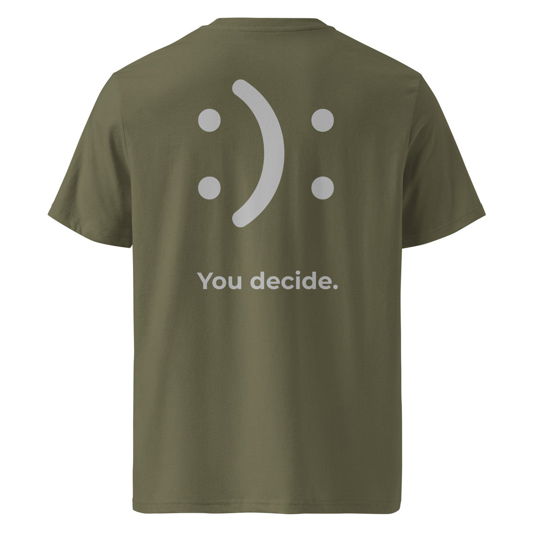 T-shirt unisexe O'coeur brodé " You decide " - O'coeur ShopTee shirt